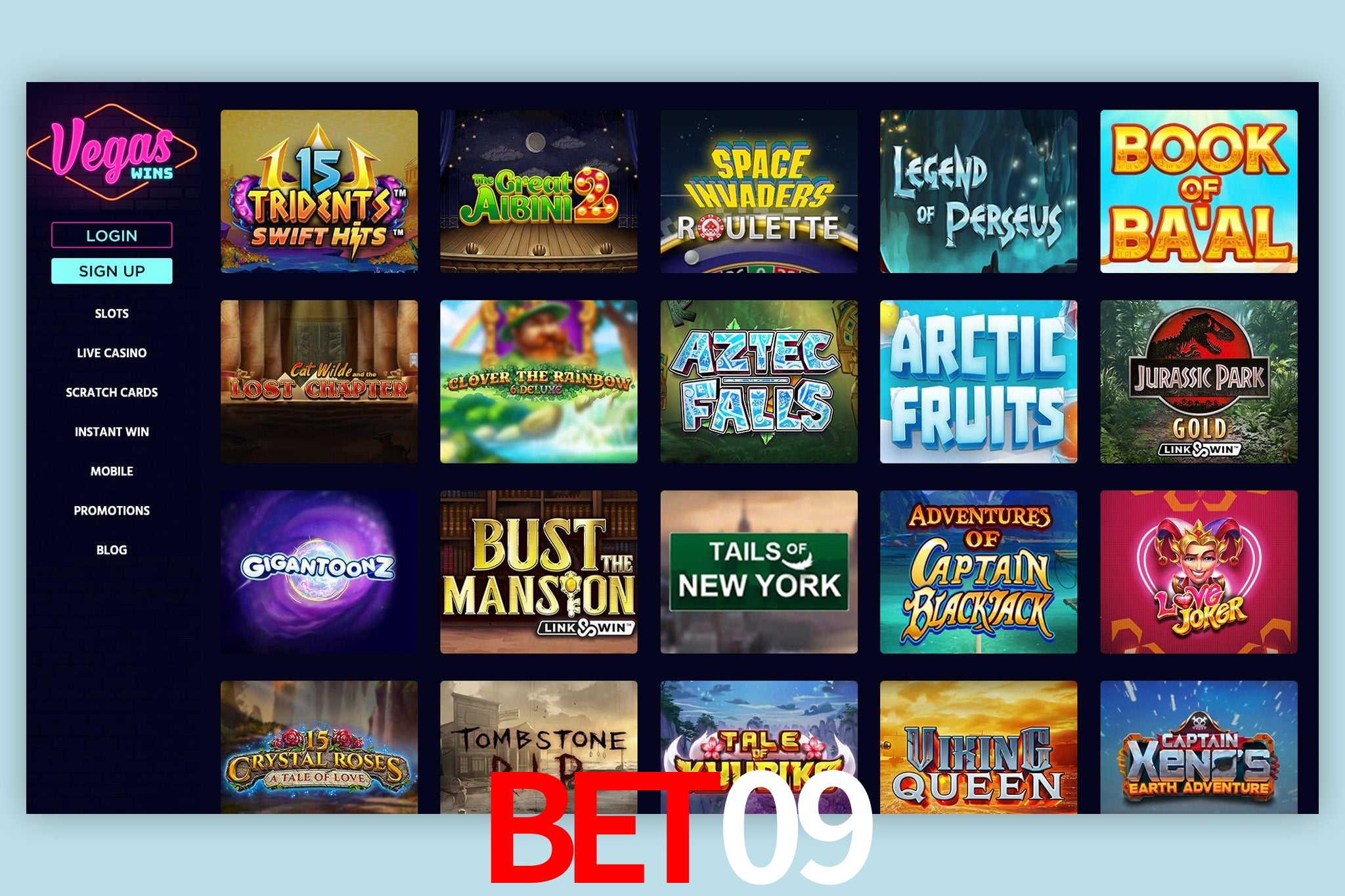 Game Providers bet09